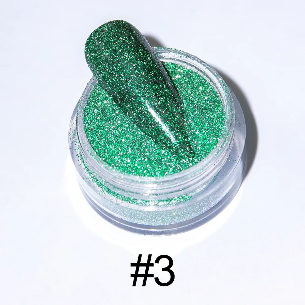 Specular Metallic Mirror PET Glitter Flakes AST-1950 Raw Bulk Formulation