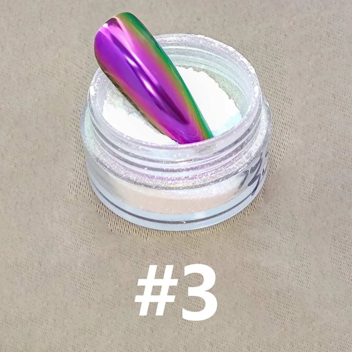 Specular Metallic Mirror PET Glitter Flakes AST-1951 Raw Bulk Formulation