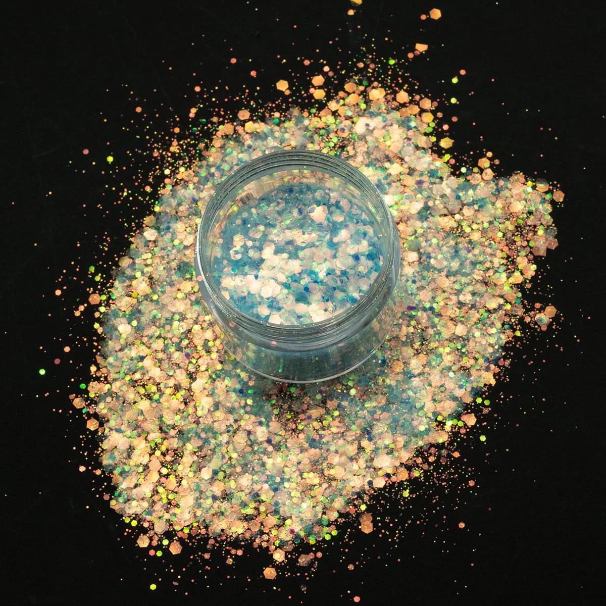 Chameleon Color-Shift PET Glitter Flakes AST-2008