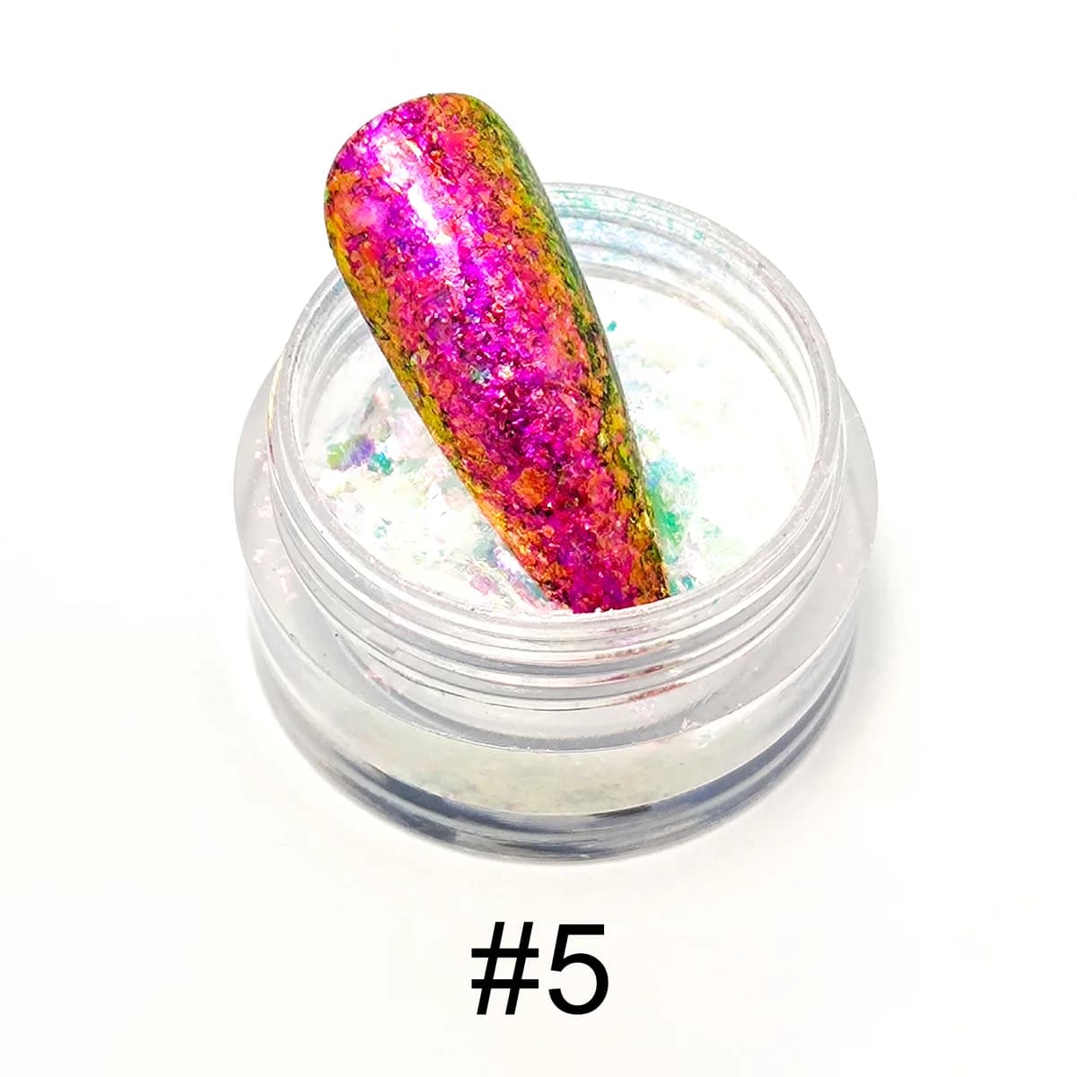 Holographic Laser PET Glitter Flakes AST-0528