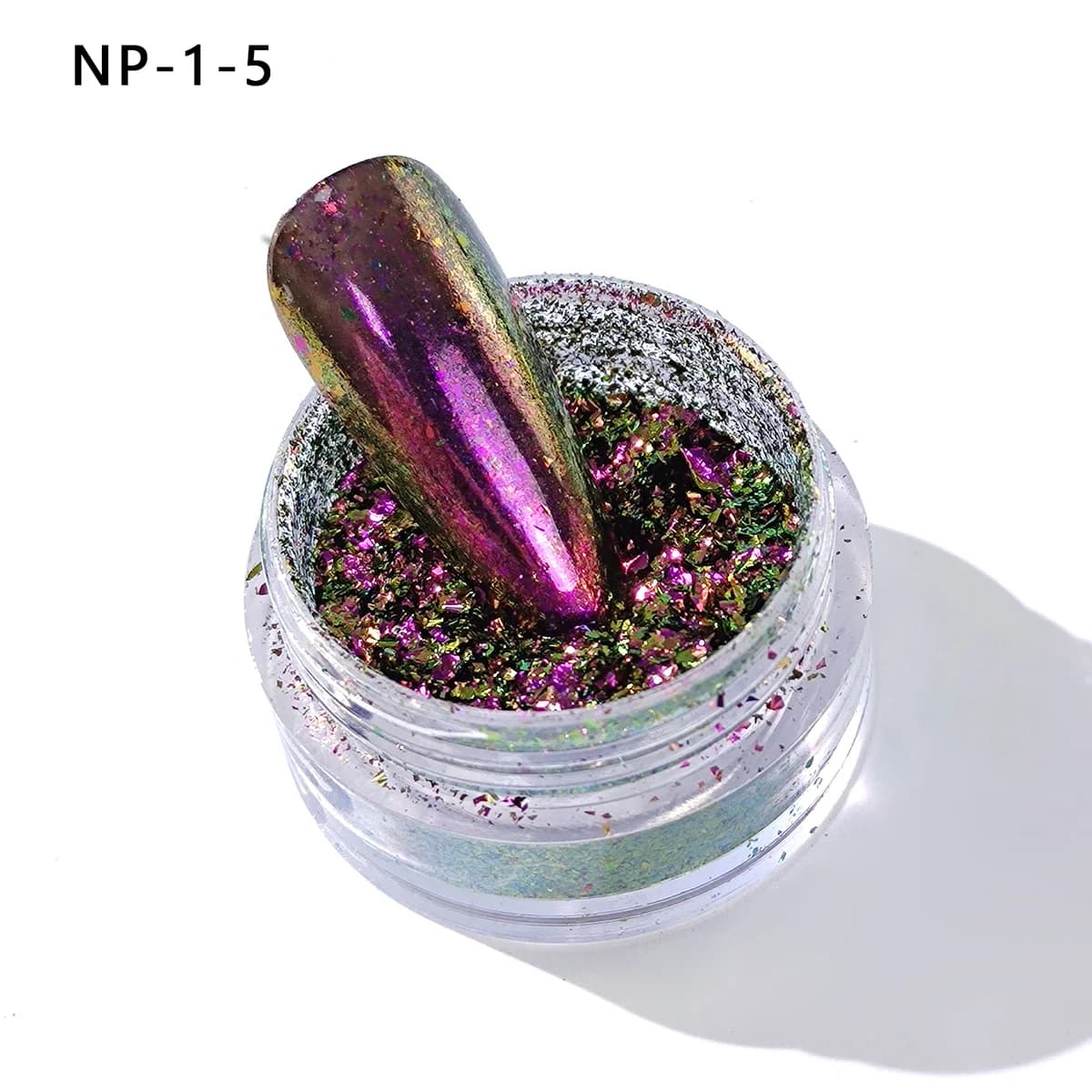 Holographic Laser PET Glitter Flakes AST-0531