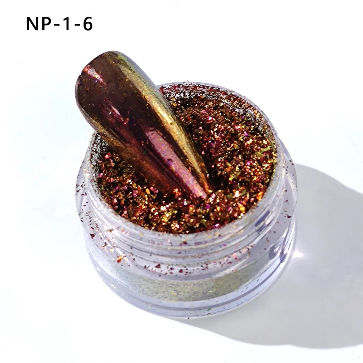 Specular Metallic Mirror PET Glitter Flakes AST-2641 Raw Bulk Formulation