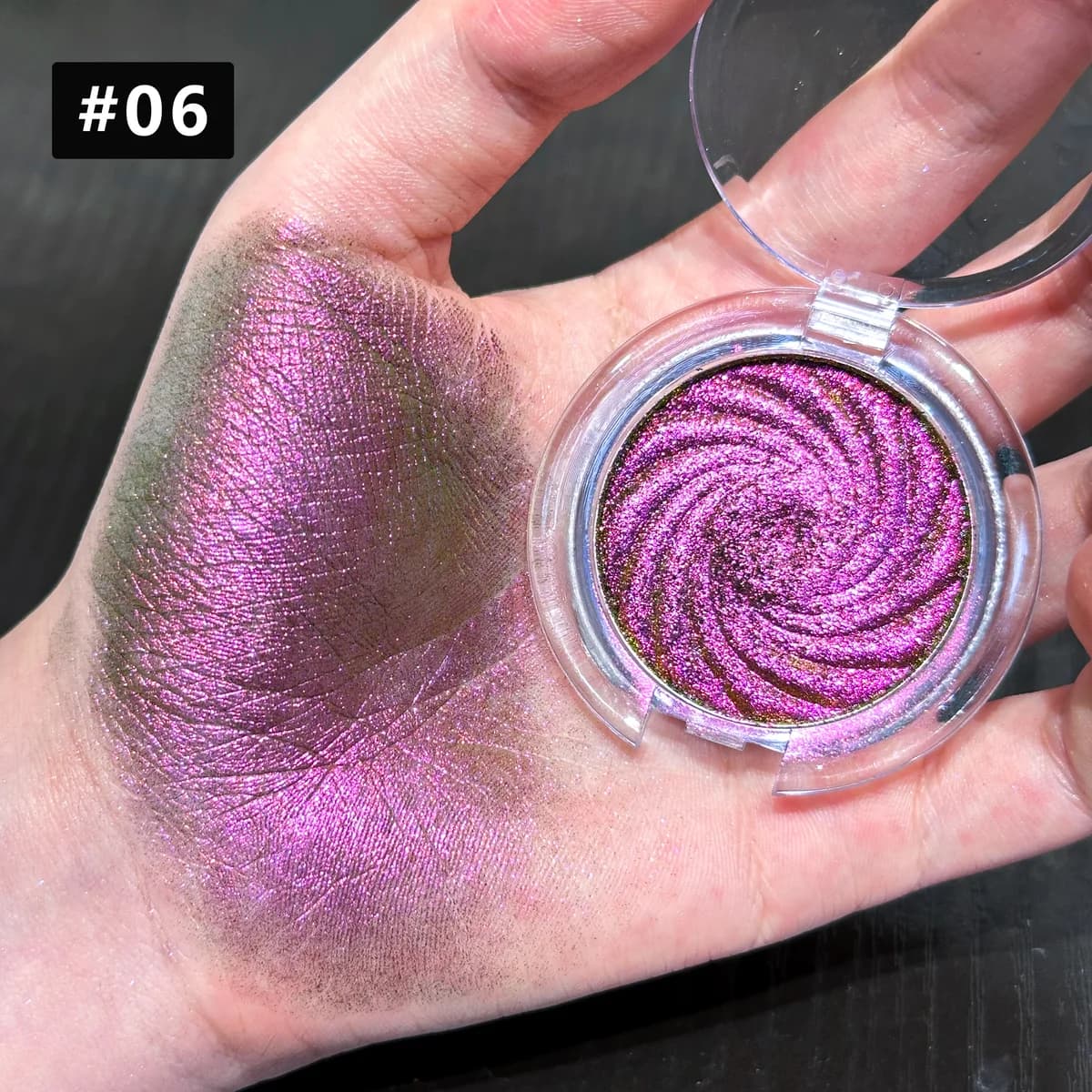 Iridescent Opal Sheen PET Glitter Flakes AST-0567 Raw Bulk Formulation