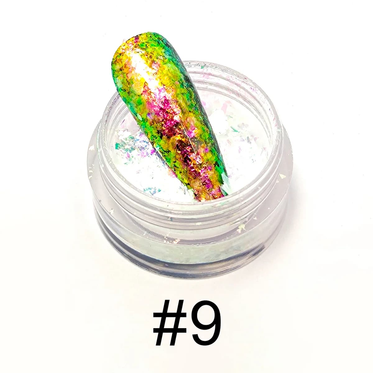 Plant-Derived Biodegradable Eco Glitter Flakes AST-2437