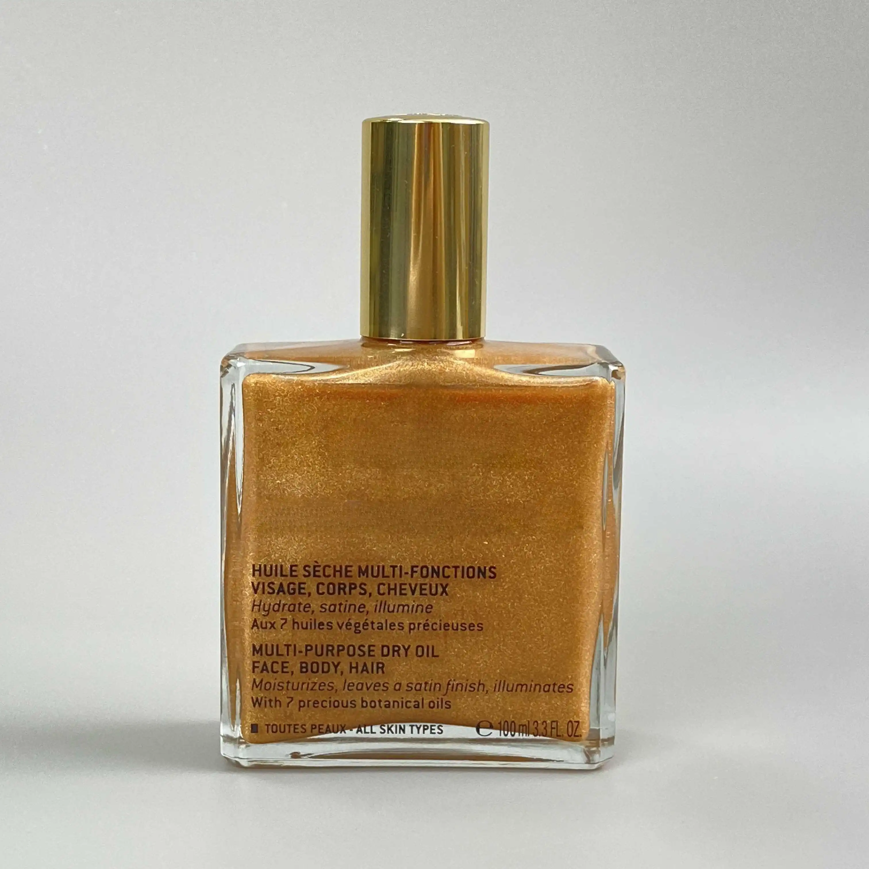 Body Shimmer Oil | Body Highlighter Manufacturer - Glitter Formulation